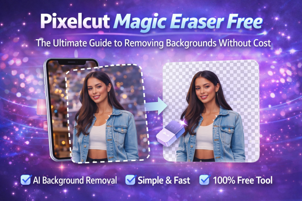 Pixelcut magic eraser free